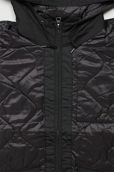 ALPHA QUILTED FISHTAIL LINER【BLK】 - YSM23