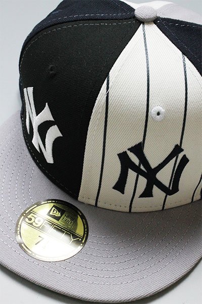 NEWERA 59fifty YANKEES LOGO PINWHEEL【YEL/BLK/BLU】 - YSM23