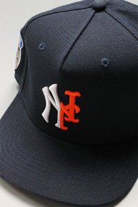 TWNTY TWO SNAP BACK CAP NY METS&YANKEES【NVY/ORG】