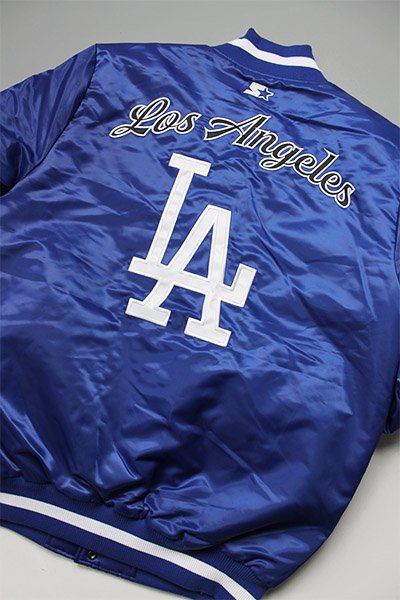 Starter Shoe Palace Exclusive Los Angeles Dodgers Home Game Varsity Mens  Jacke LS37B149-LAD