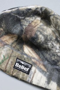 <img class='new_mark_img1' src='https://img.shop-pro.jp/img/new/icons16.gif' style='border:none;display:inline;margin:0px;padding:0px;width:auto;' />Belief NYC FLEECE BEANIE【RT.CAMO】