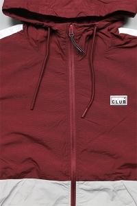 PROCLUB NYLON TRACK JACKET BUR/GRY