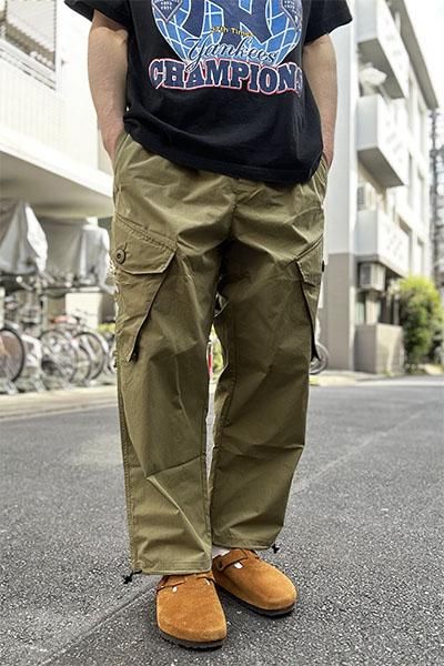 Chaos Fishing Club LOGO EAZY CARGO PANTS【OLV】 - YSM23