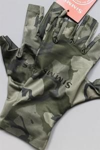 SIMMS SOLARFLEX SUN GLOVECAMO OLIVE