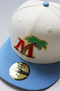 NEWERA 59fifty FORT MYERS MIGHTY MUSSELS【OFF WHITE/SAX】
