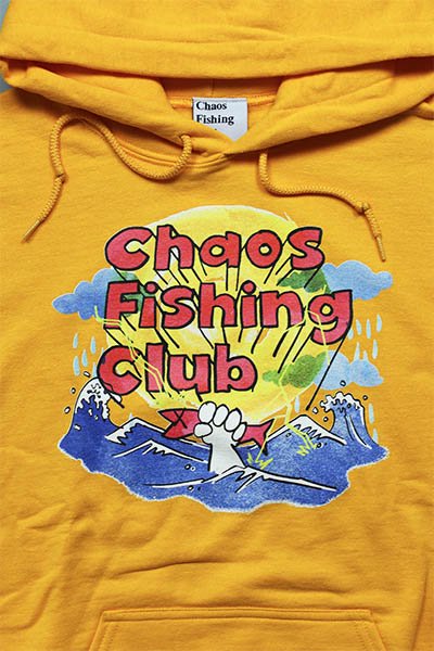 Chaos Fishing Club GRAB IT HOODIE【YEL】 - YSM23