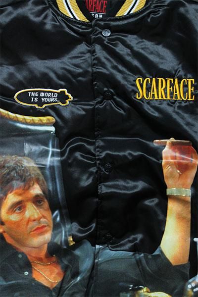 SCARFACE スカーフェイス バーシティ ジャケット おおい REASON