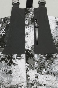 STRIKER BRANDS ADRENALINE RAIN BIB PANTS【WHT/BLK/RED】