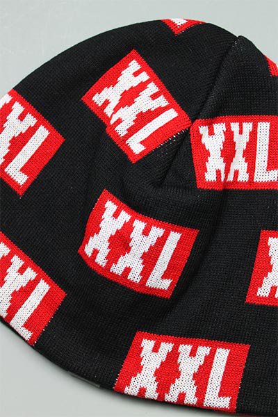 THROWBACK 2000 XXL BEANIE【BLK/RED】 - YSM23