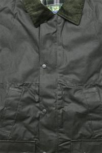 ROCKALL OUTDOOR WAXED JACKETD.GRN