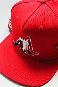 TWNTY TWO SNAP BACK CAP ATL【RED/NVY】