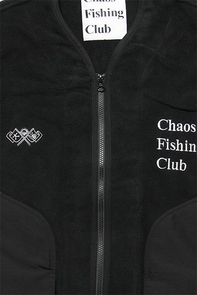 Chaos Fishing Club FISH HUNTING FLEECE JACKET【BLK】 - YSM23