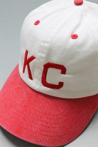 NEGRO LEAGUE LOW CAP KC MONARCHS【WHT/RED】
