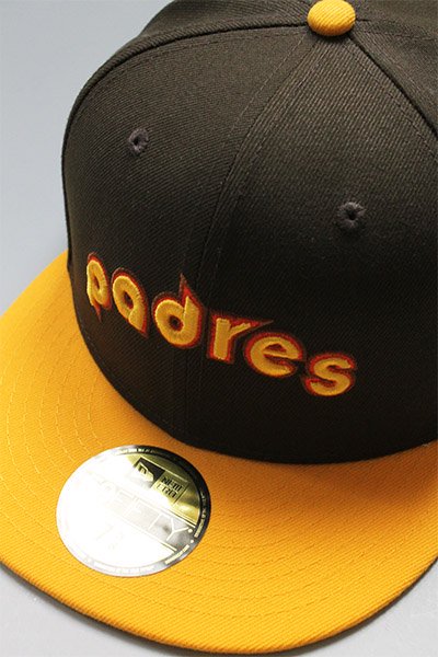 YSM別注 NEWERA 59fifty SAN DIEGO PADRES 【BRN/YEL】 - YSM23