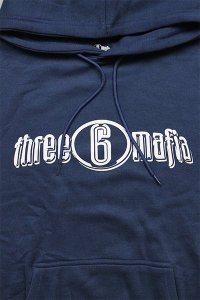 Three 6 Mafia OFFICAL LOGO HOODIEHARBOR BLUE