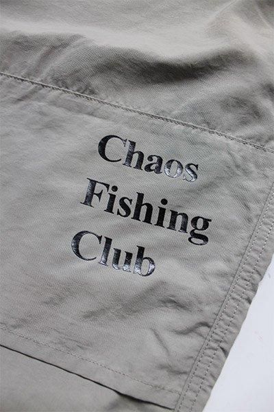 Chaos Fishing Club LOGO VENTILATION PANTS【GRY】 - YSM23 Chaos Fishing Club LOGO VENTILATION PANTS【GRY】 - YSM23