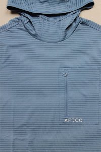 AFTCO CHANNEL PERFORMANCE HOODIE BLUE