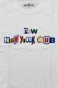 NEW NEW YORK CLUB BODEGA COLLAGE LOGO L/S TEEWHT