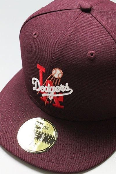 スペシャル特典 40th DODGERS 59fifty NEWERA YSM別注 ANNIVERSARY YSM23 - 【BUR】 応援グッズ