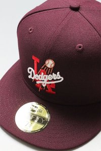 YSM NEWERA 59fifty DODGERS 40th ANNIVERSARY BUR