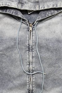 PRO CLUB DENIM ZIP WORK JACKETL.IND