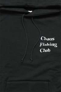 Chaos Fishing Club LOGO HOODIEBLK