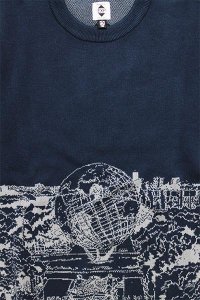 EXPANSION FLUSHING MEADOWS SWEATERNVY/GRY