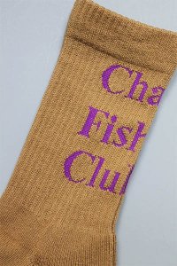 Chaos Fishing Club 1PAC LOGO SOCKSBRN/PUR