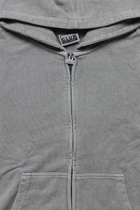 PRO CLUB VINTAGE WASH ZIP HOODIEGRY