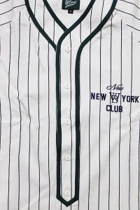 WOODBLOCKNEW NEW YORK CLUB BASEBALL SHIRTSNAT/GRN