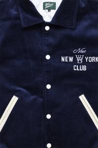 WOODBLOCKNEW NEW YORK CLUB CORDUROY AWARD JACKETNVY