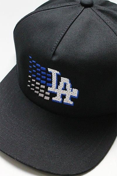 ファッションの MONDAYSUCK LA PIXEL SNAP BACK CAP【BLK】 - YSM23 応援グッズ