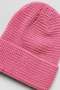 Beaniiez MADE IN CANADA WAFFLE BEANIEPIGMENT PINK