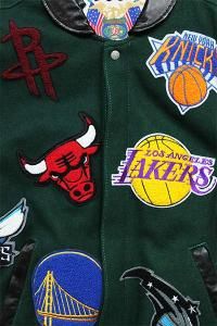 ʪ JEFF HAMILTON NBA JACKETD.GRN