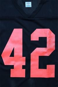 WOODBLOCK 42 MESH FOOTBALL LS SHIRTBLK/ORG