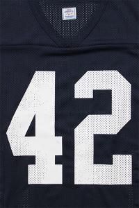 WOODBLOCK 42 MESH FOOTBALL LS SHIRTNVY/WHT