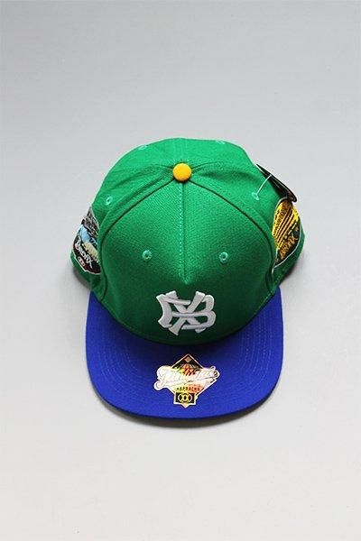 TWNTY TWO SNAP BACK CAP BX BOOGIE DOWN【GRN/BLU】 - YSM23