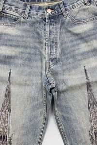 BRAVEST STUDIOS CATHEDRAL BAGGY DENIM PANTSL.IND