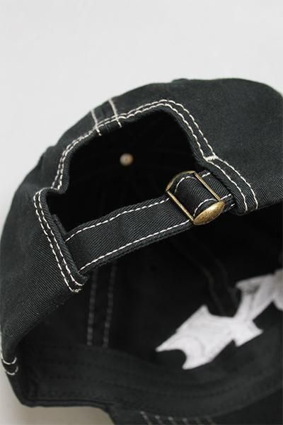 【使い勝手の良い】 SKELEPHUNK YSM23 - CAP【BLK/WHT】 ADJUSTER YANKEES 応援グッズ