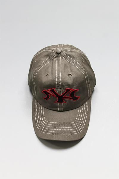 SKELEPHUNK YANKEES ADJUSTER CAP【KHI/RED】 - YSM23