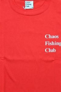 Chaos Fishing Club LOGO CREW NECK TEEORG
