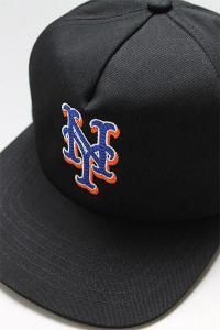 MONDAYSUCK CHAINSTITCH SNAP BACK CAP METSBLK
