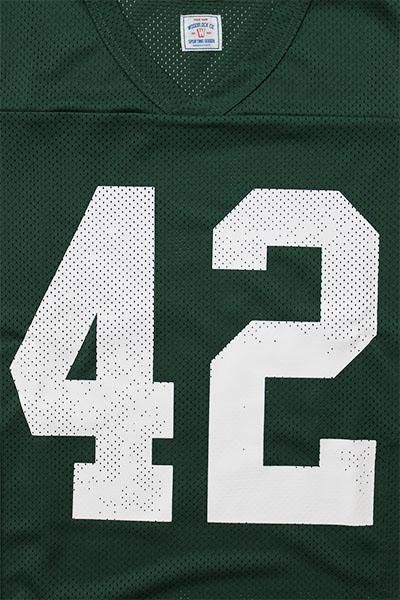 WOODBLOCK 42 MESH FOOTBALL SHIRT ウッドブロック WOODBLOCK / ウッドブロック]42 MESH FOOTBALL LS SHIRT