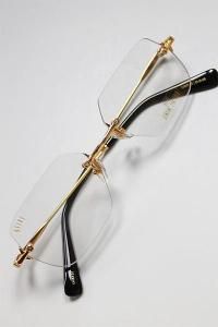 9FIVE CLARITY LITE & 24K GOLD CLEAR GLASSESCLR/GLD
