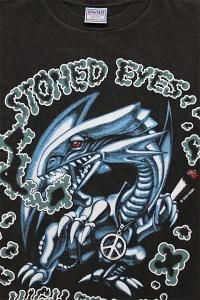 HOMEWARS BOUND Stoned Eyes High Dragon TeePIGMENT BLK