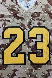 WOODBLOCK YSM EXCLUSIVE 23 S/S MESH FOOTBALL SHIRTCHOCOTIP CAMO