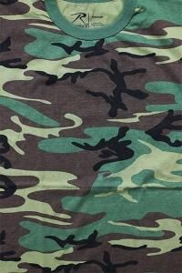 ROTHCO HEAVY WEIGHT CAMO TEEW.CAMO