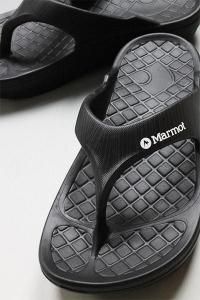 Marmot  rig FOOTWEAR FLIPFLOP CONTOURBLK