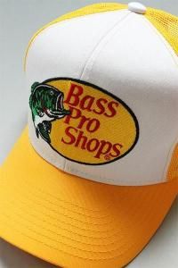 BassProShops LOGO MESH CAP EMBROIDERYYEL
