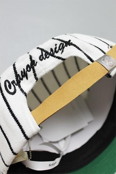 6CRAYON RETRO FLAT TOP BASEBALL CAP【BLK/WHT】 - YSM23